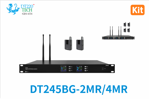 Digital UHF Wireless System - 2CH/4CH Bodypack Kit [2026 MR]
