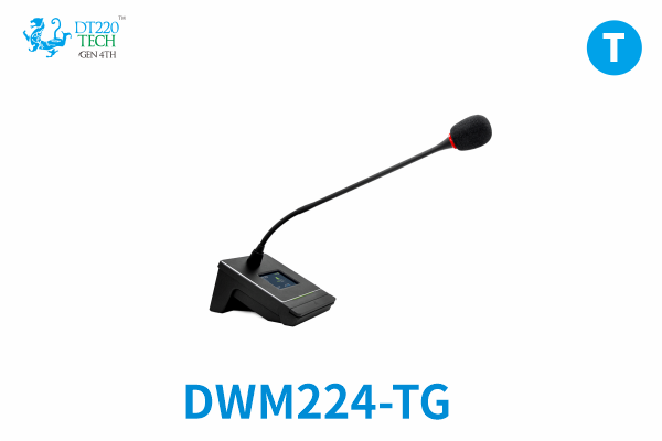 Digital UHF Wireless Desktop MIC. [Gooseneck 2024]