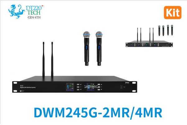 Digital Wireless Mic. Kit - 2CH/4CH Handheld MIC [245 MR]