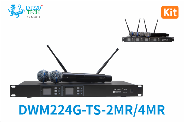 [2026] Digital UHF Wireless System - 2CH Handheld MIC Kit [PE]