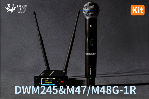 Digital UHF Wireless MIC - 1CH Kit [M47/M48 Capsule]