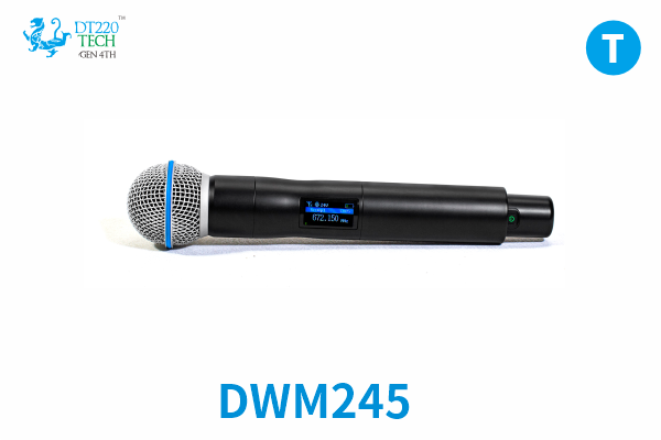 Digital UHF Wireless Handheld MIC [STD/M47/M48 Capsule]