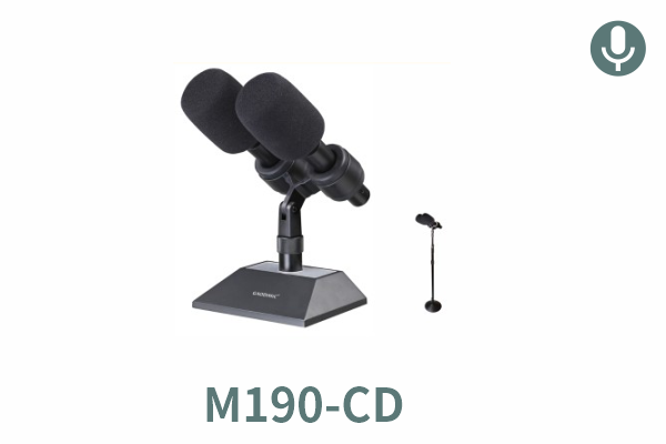 Condenser Speech Microphone (Dual Tubes)